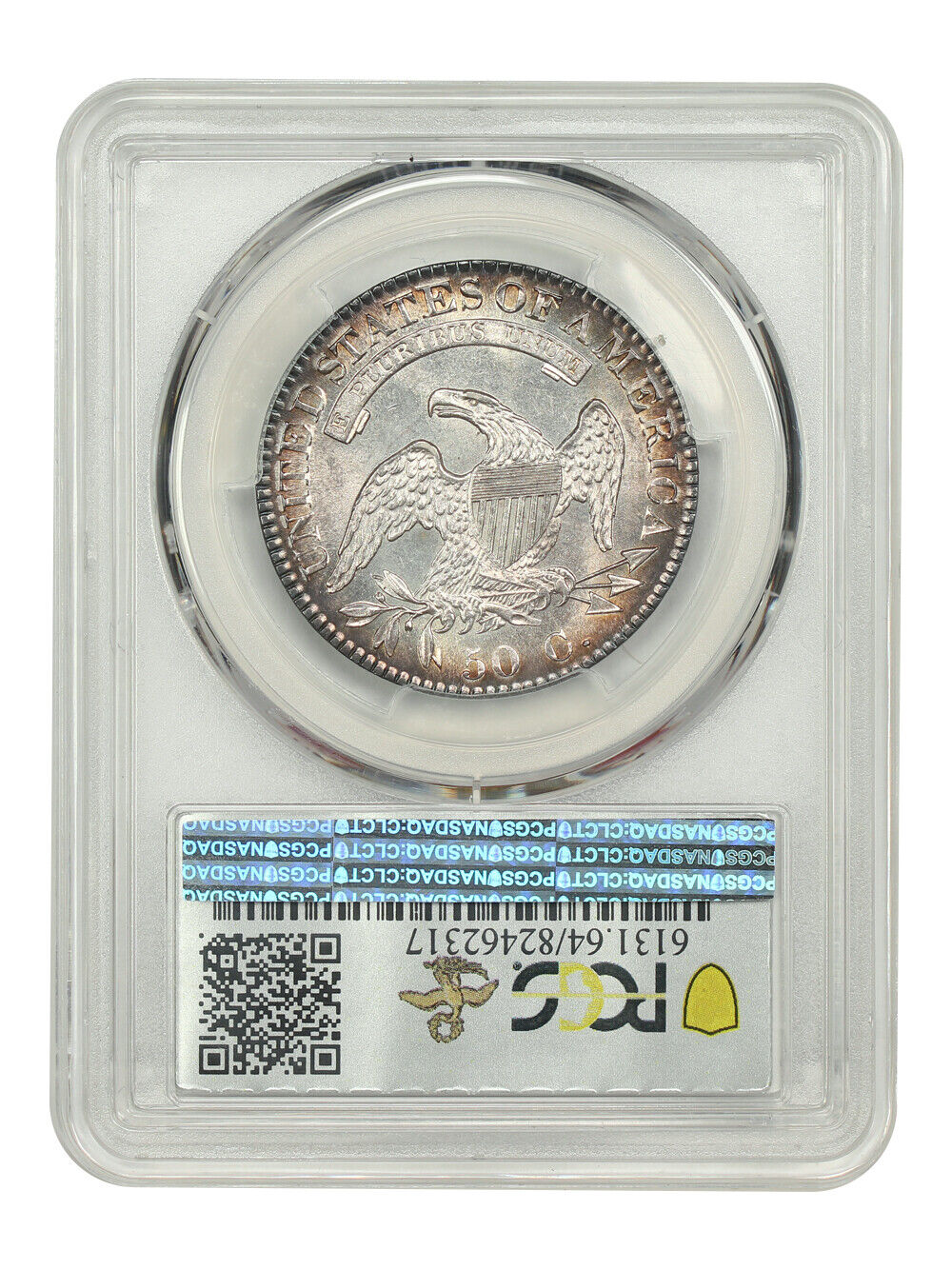 1823 50C PCGS MS64 ex: D.L. Hansen