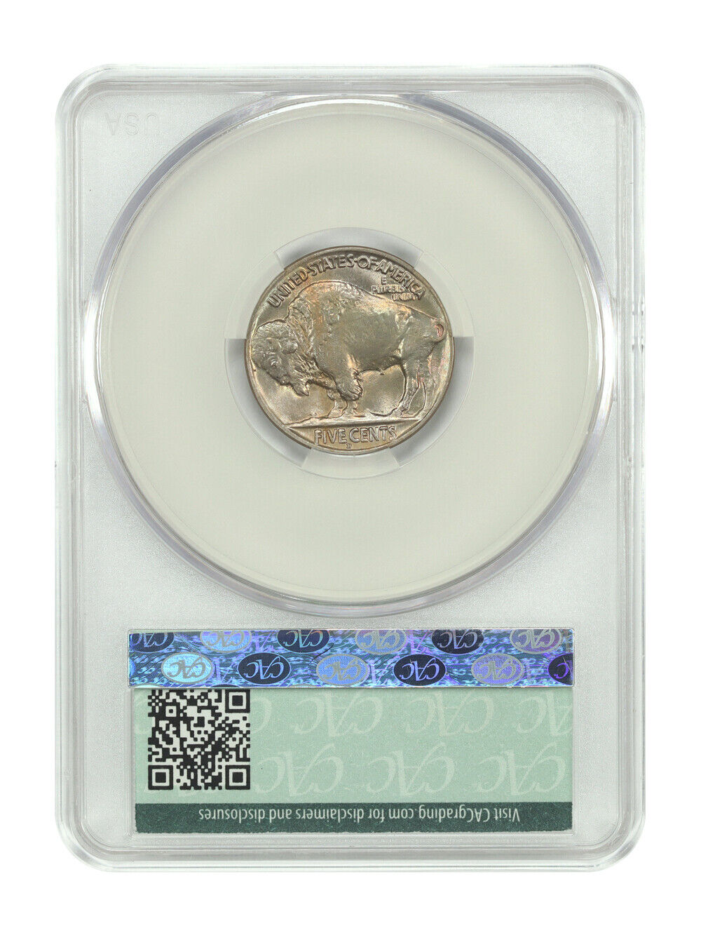 1928-D 5C CACG MS64 - Buffalo Nickel