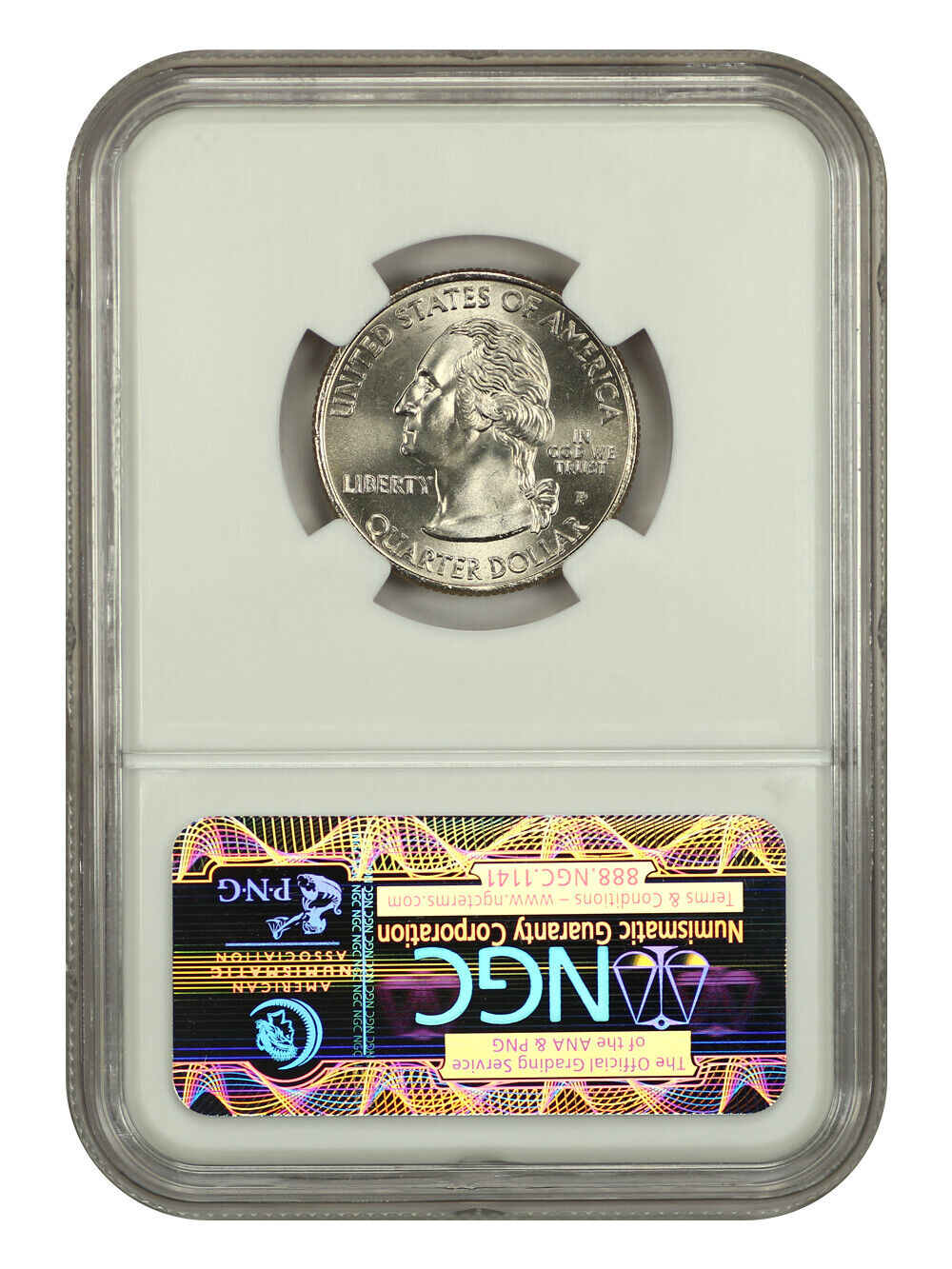 2009-P 25C Northern Mariana Islands NGC MS68 - Type 1, Clad