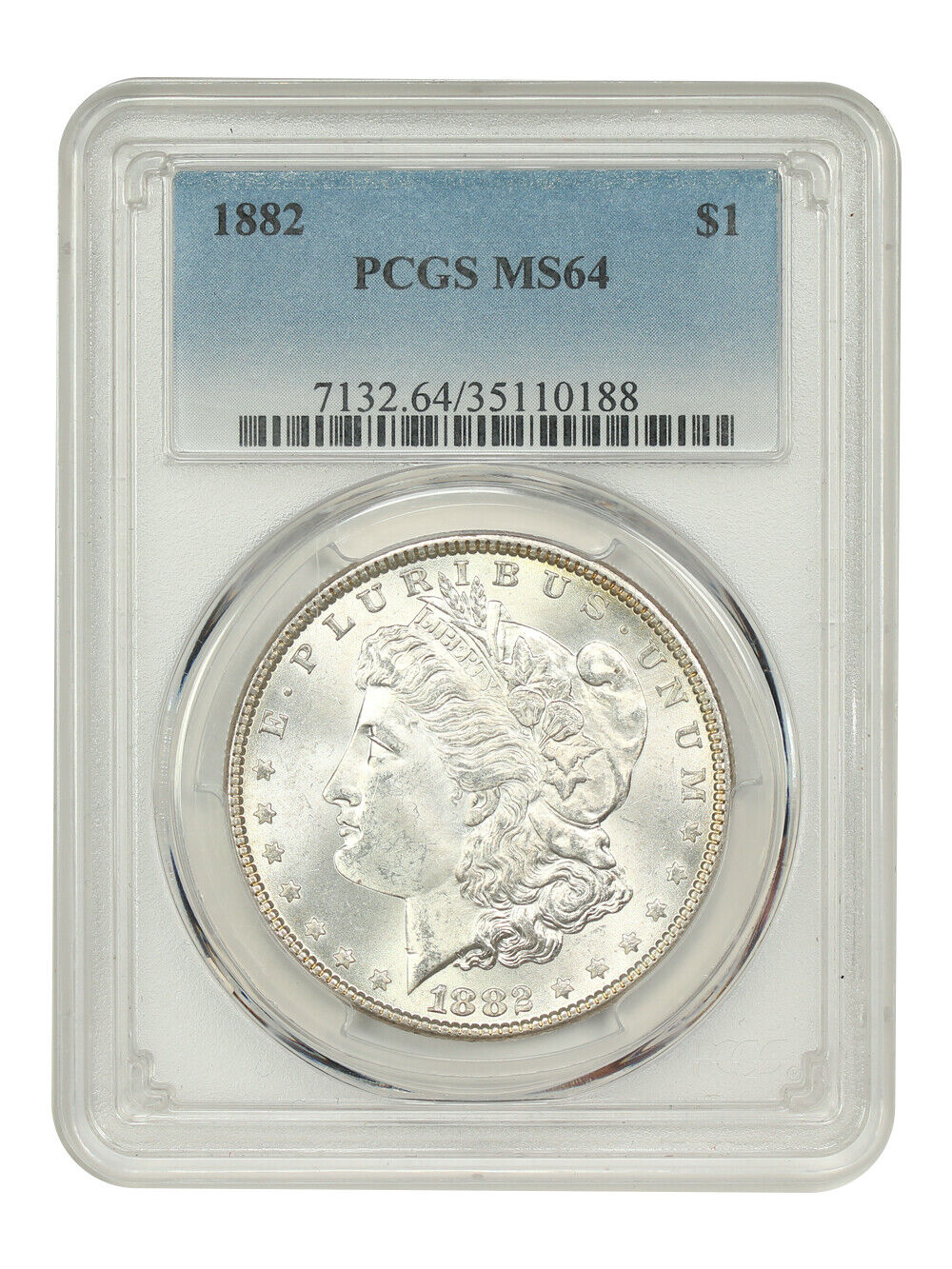 1882 $1 PCGS MS64 - Morgan Dollar