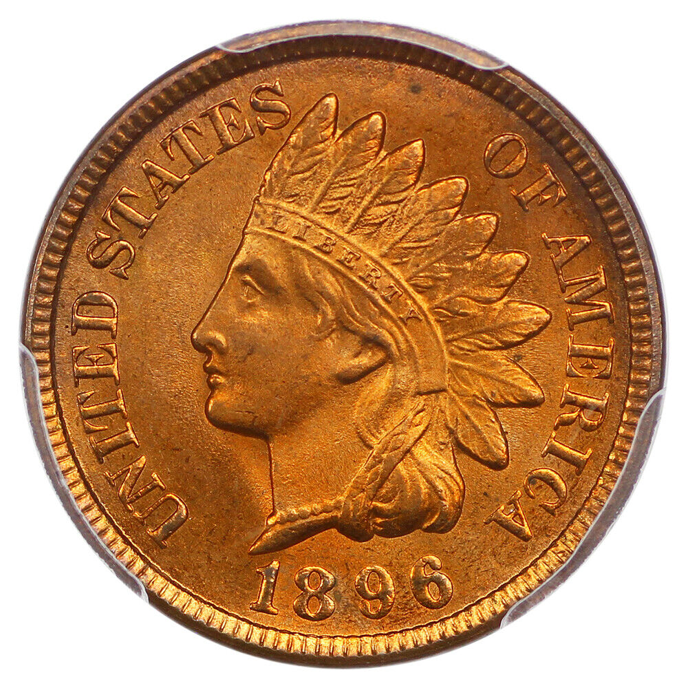 1896 1C PCGS MS66RD ex: D.L. Hansen