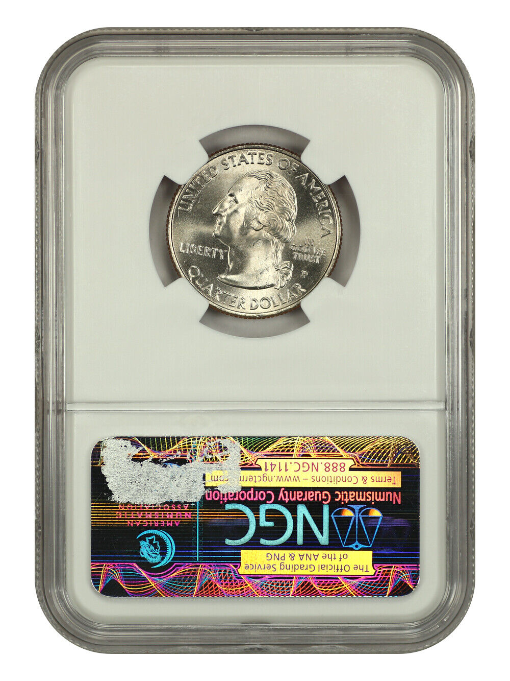 2009-P 25C U.S. Virgin Islands NGC MS68 - Type 1, Clad