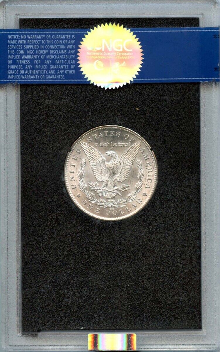 1891-CC TOP-100 Morgan Dollar VAM-3 GSA HOARD S$1 NGC MS61 (CAC)