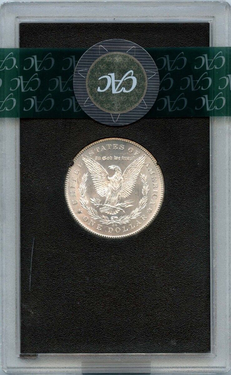 1878-CC Morgan Dollar GSA Hoard S$1 CACG MS65