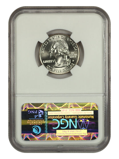 2009-D 25C Northern Mariana Islands NGC MS68 - Type 1, Clad