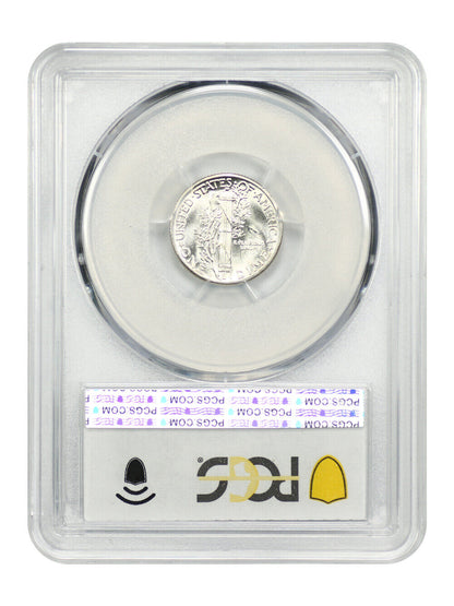 1943-D 10C PCGS MS64FB