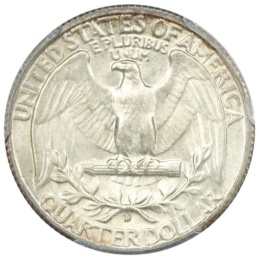 1935-D 25C PCGS MS67 ex: D.L. Hansen - Washington Quarter - Smei-Key Date