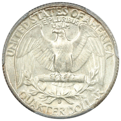 1935-D 25C PCGS MS67 ex: D.L. Hansen - Washington Quarter - Smei-Key Date