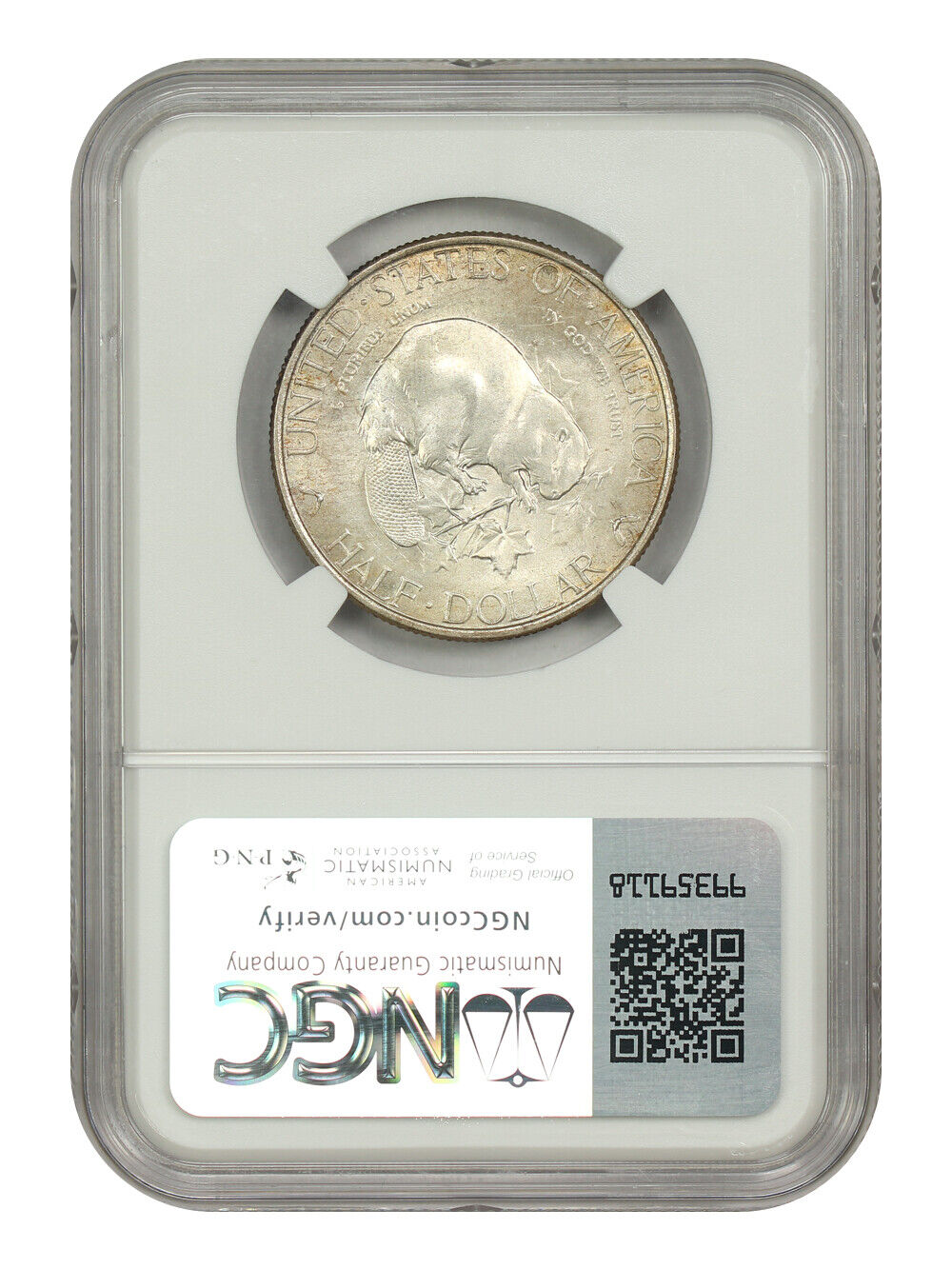 1936 50C Albany NGC MS67 - Classic Silver Commemorative - Low Mintage Issue