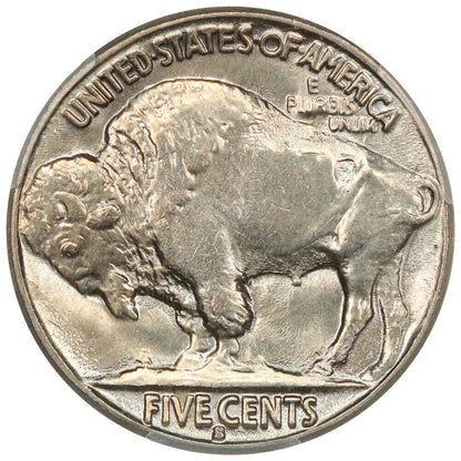 1929-S 5C PCGS MS66 - Buffalo Nickel