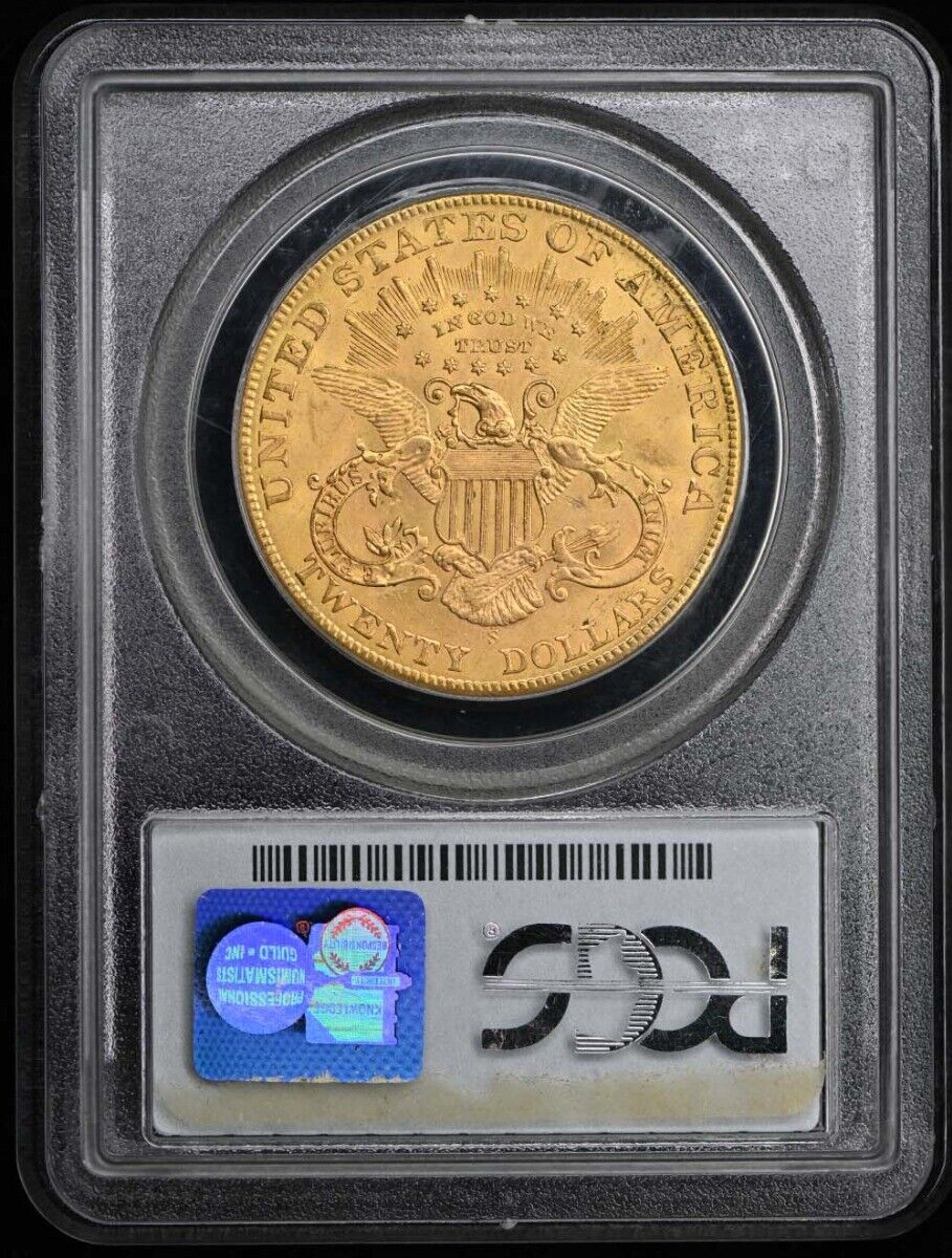 1904-S $20 Liberty Head Double Eagle PCGS MS63