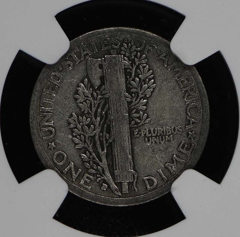 1916-D Mercury Dime 10C NGC F12