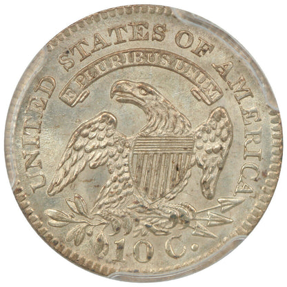 1827 10C PCGS MS64 ex: D.L. Hansen