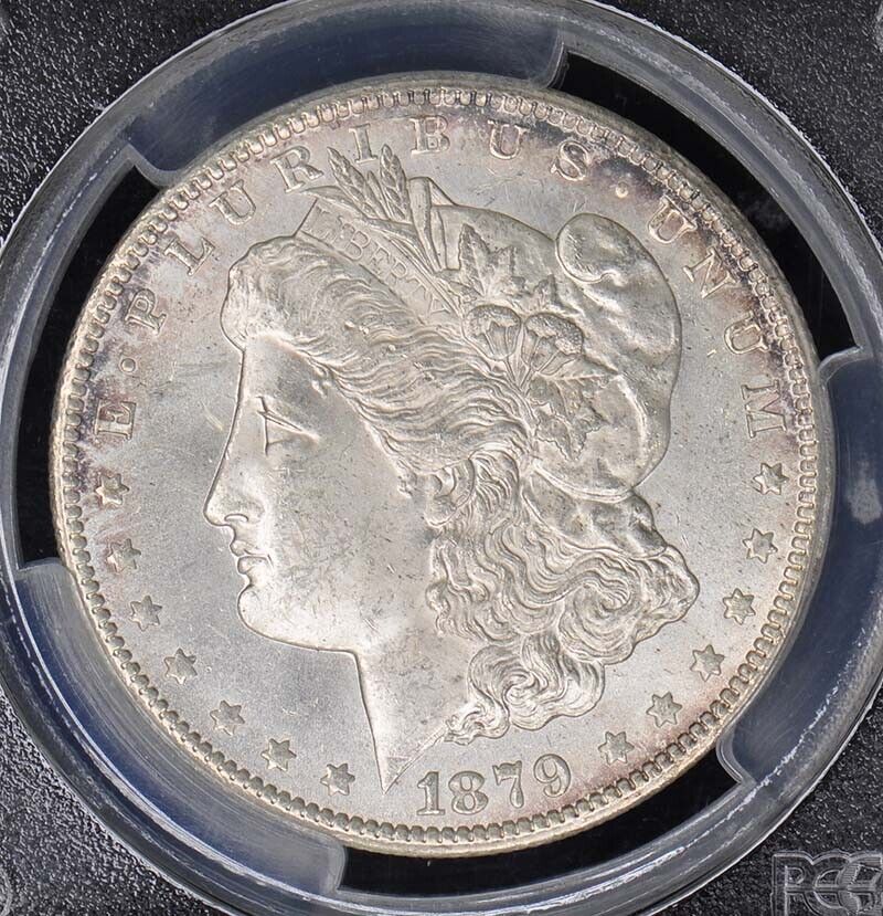 1879-CC $1 Morgan Dollar PCGS MS63 (CAC)