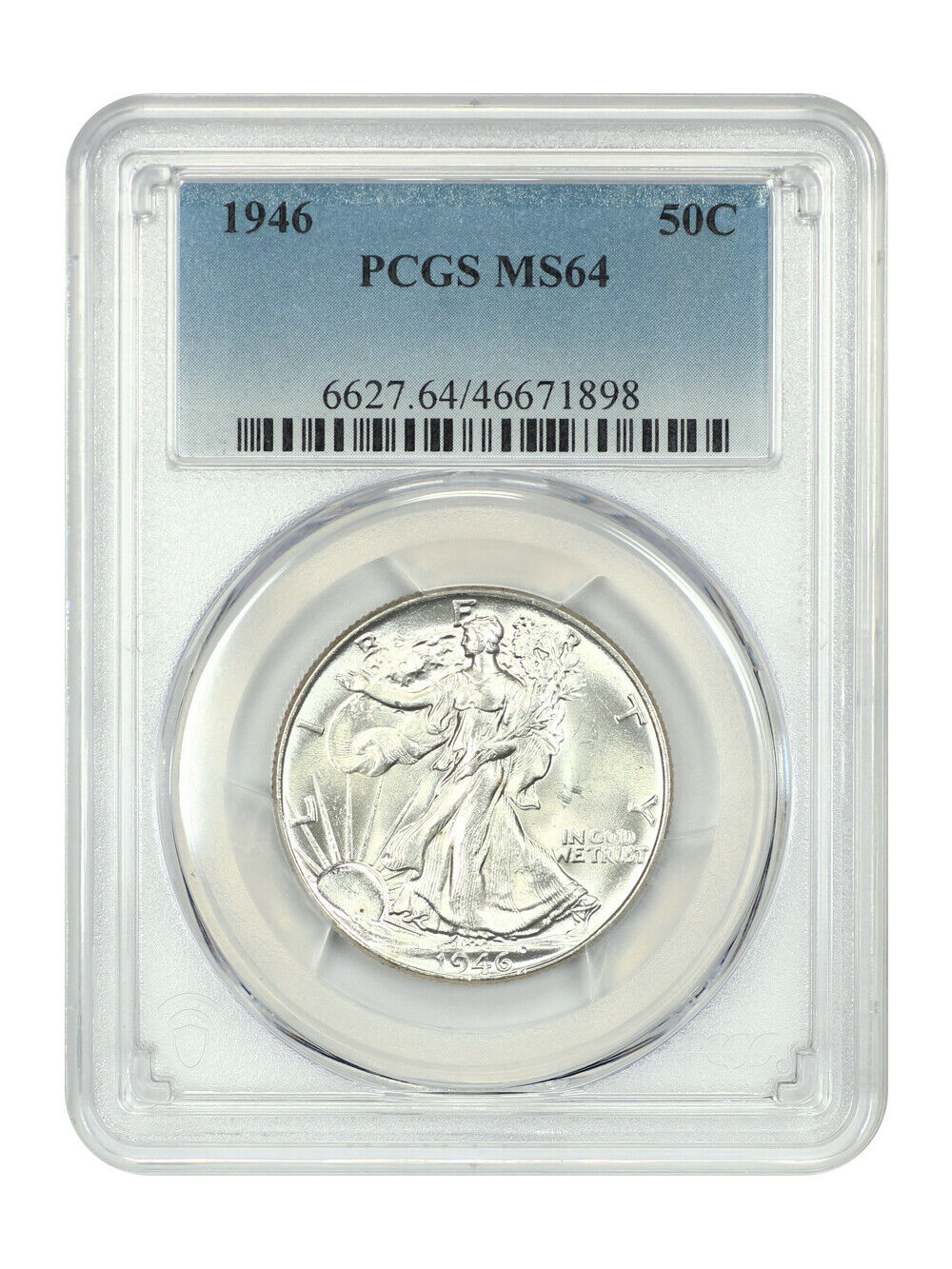 1946 50C PCGS MS64