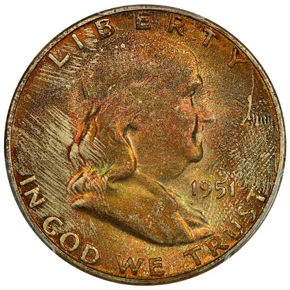 1951-S 50C PCGS MS66FBL