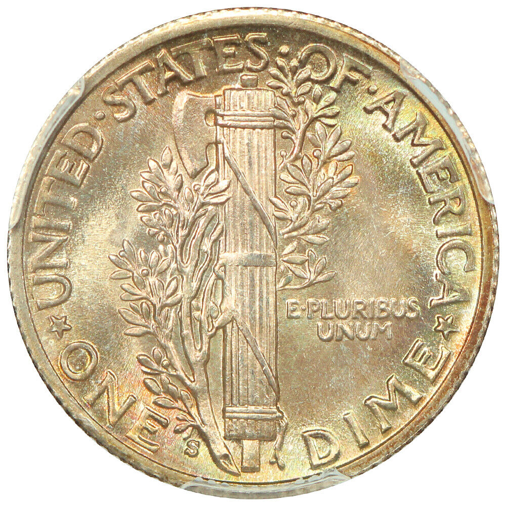 1940-S 10C PCGS MS68