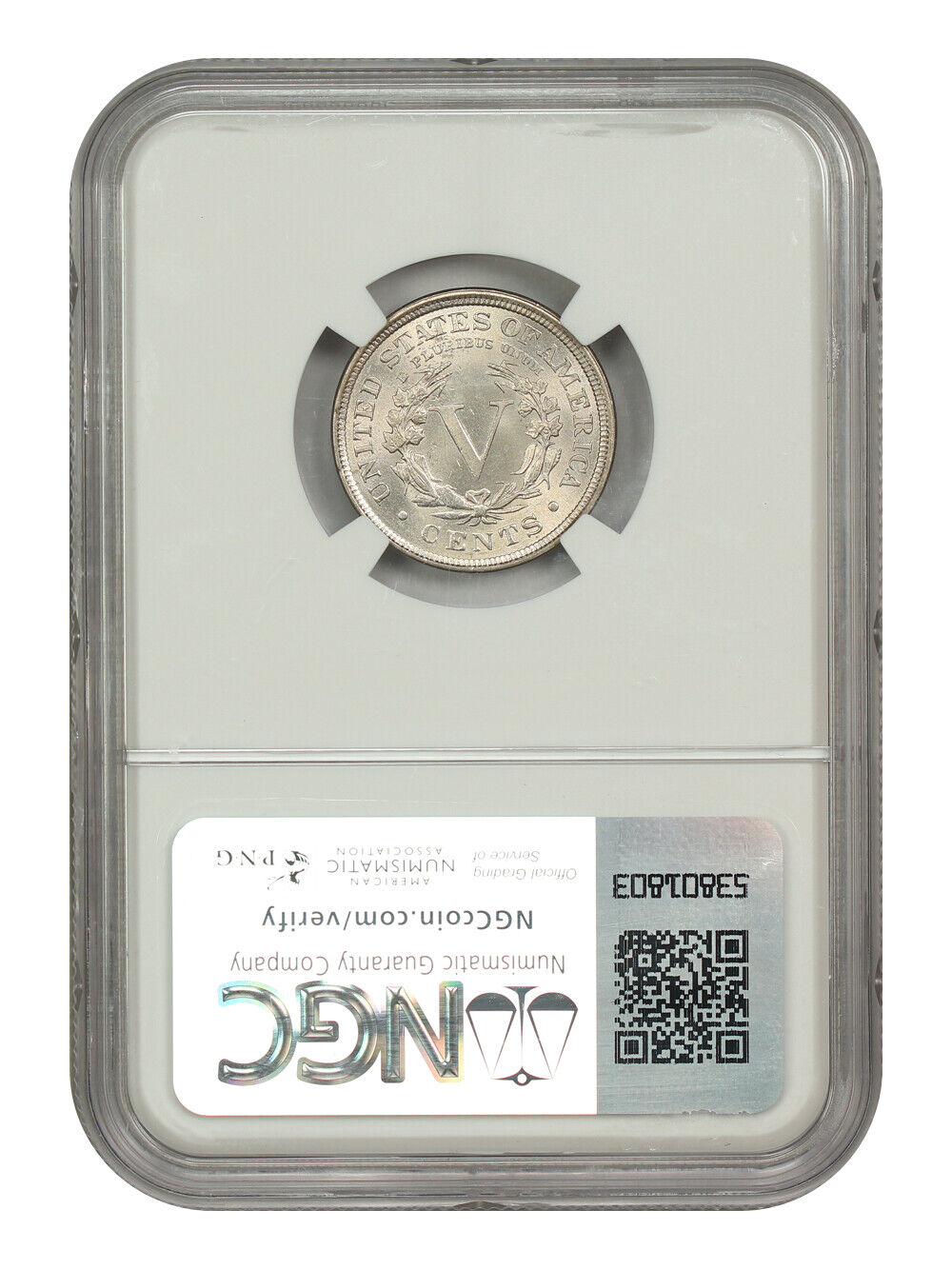 1895 5C NGC MS66 - Liberty Nickel