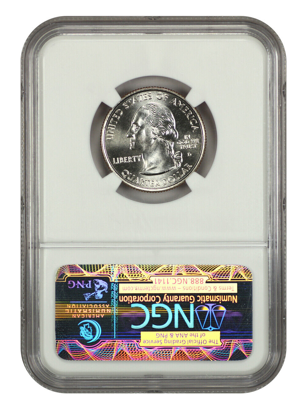 2004-D 25C Michigan NGC MS68 - Washington 50 States Quarters