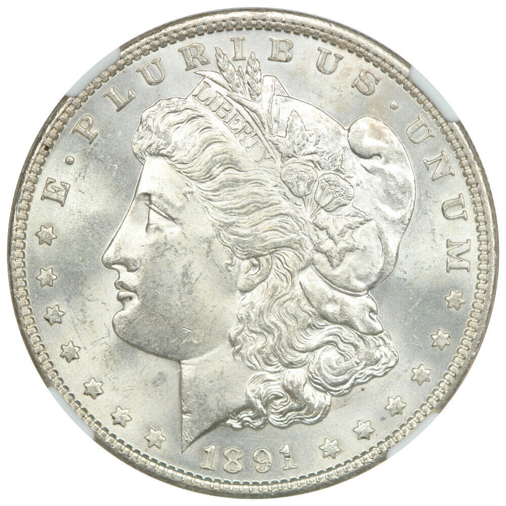 1891 $1 NGC MS64 - Morgan Dollar