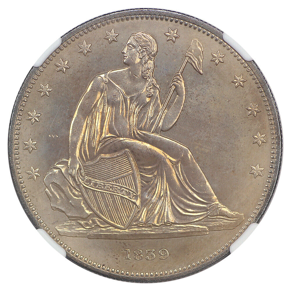 1839 $1 Gobrecht NGC PR63 (J-104) - Liberty Seated Dollar