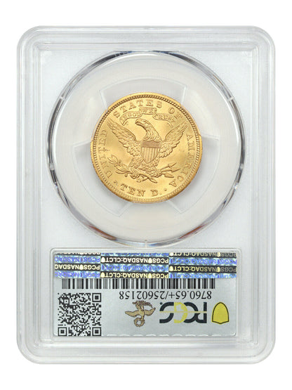 1906-D $10 PCGS MS65+ ex: D.L. Hansen