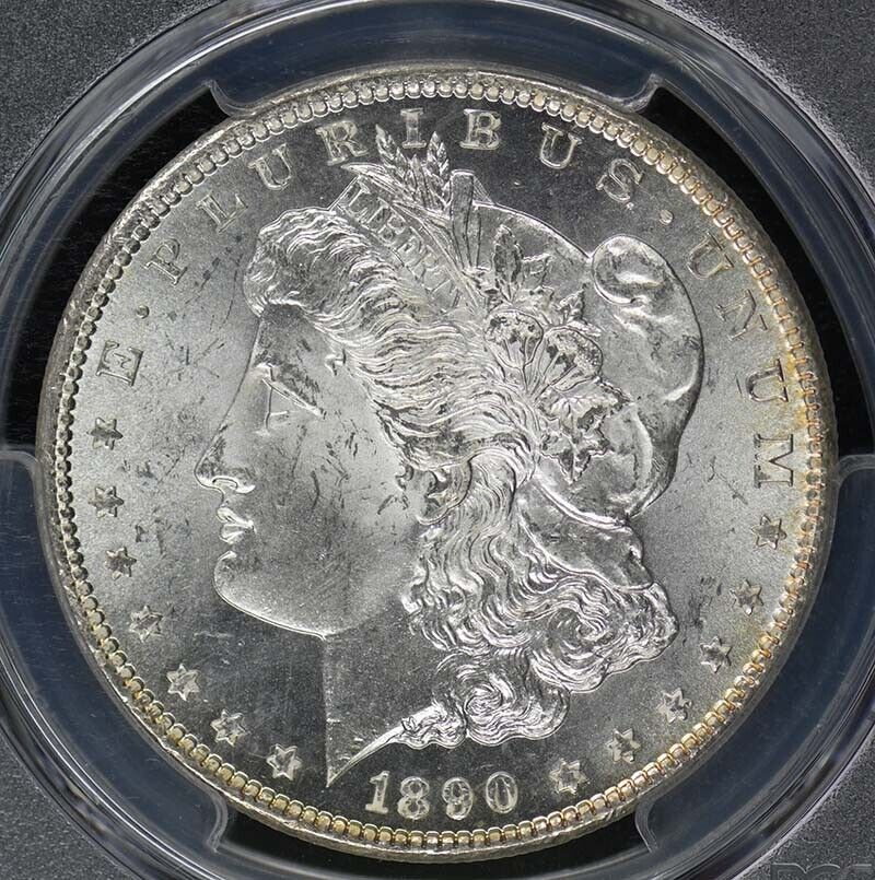 1890-CC $1 Morgan Dollar PCGS MS65