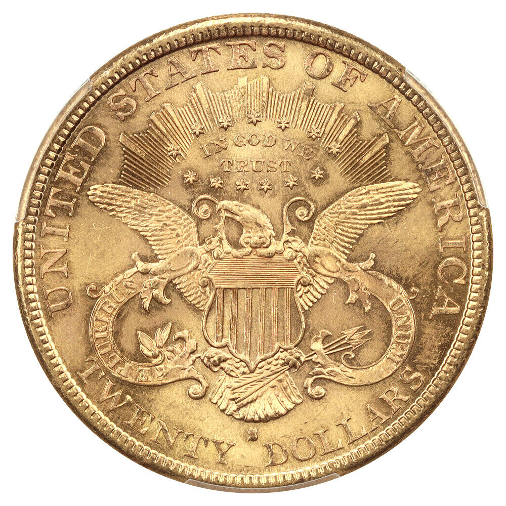 1883-S $20 PCGS MS64 ex: D.L. Hansen