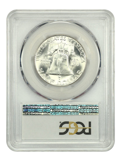 1950-D 50C PCGS MS63FBL - Franklin Half Dollar