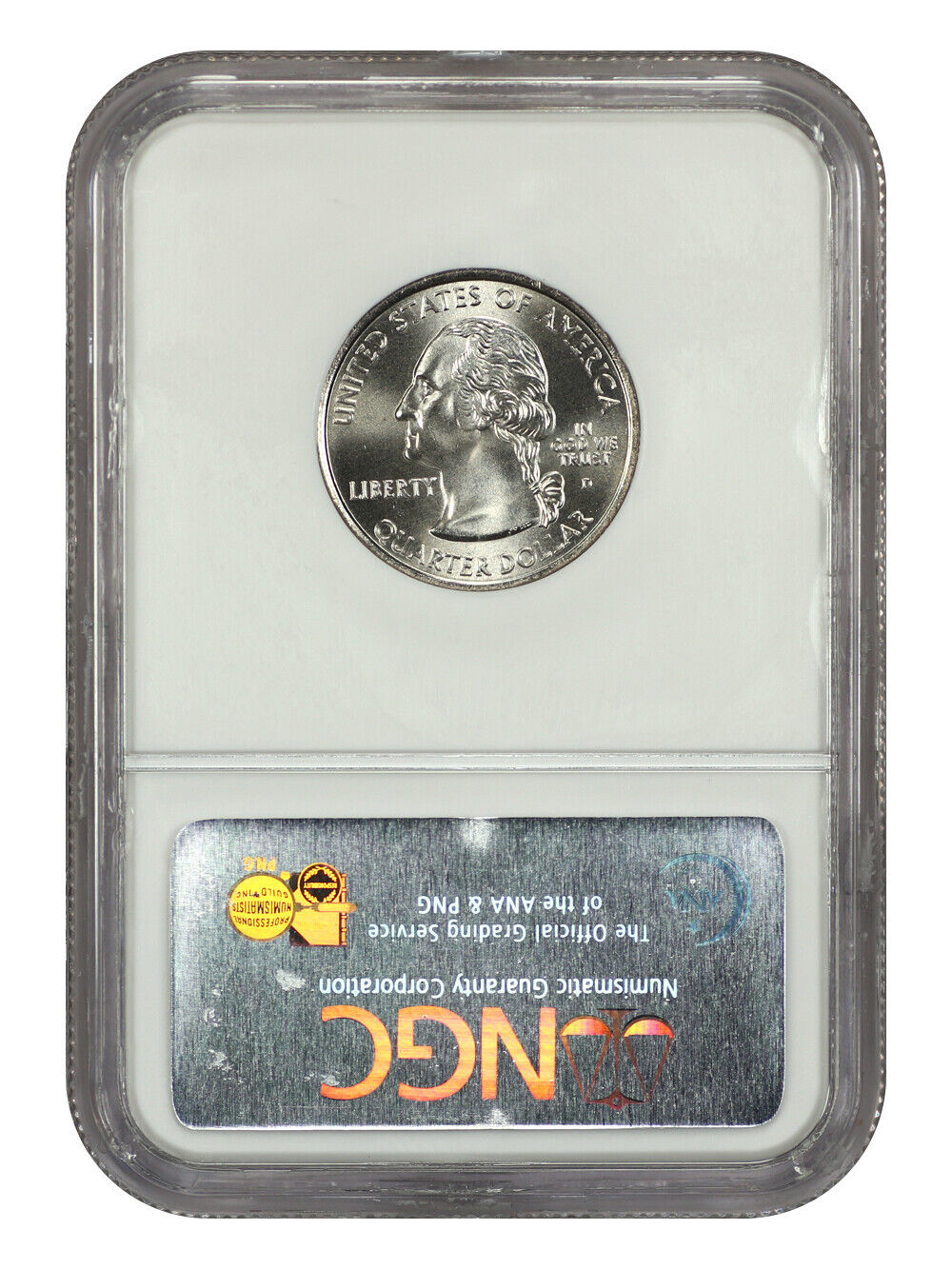 2004-D 25C Texas NGC MS68 - Washington 50 States Quarters