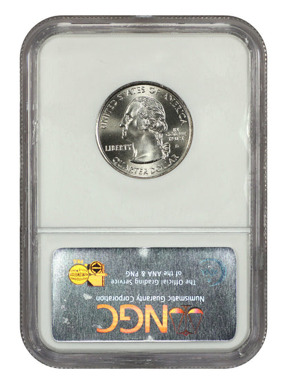 2004-D 25C Texas NGC MS68 - Washington 50 States Quarters