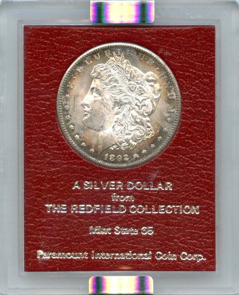 1892-CC $1 Morgan Dollar Redfield Hoard NGC MS63