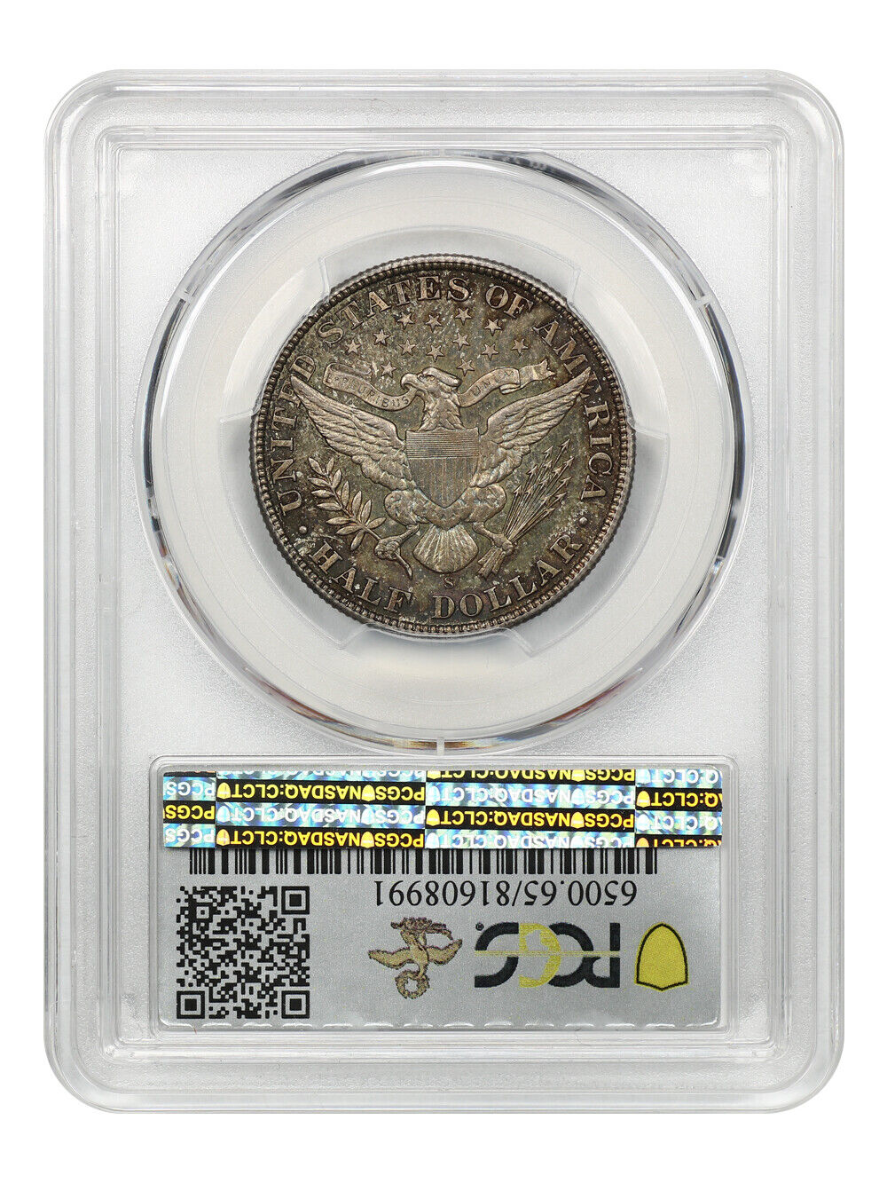 1904-S 50c PCGS MS65 ex: D.L. Hansen