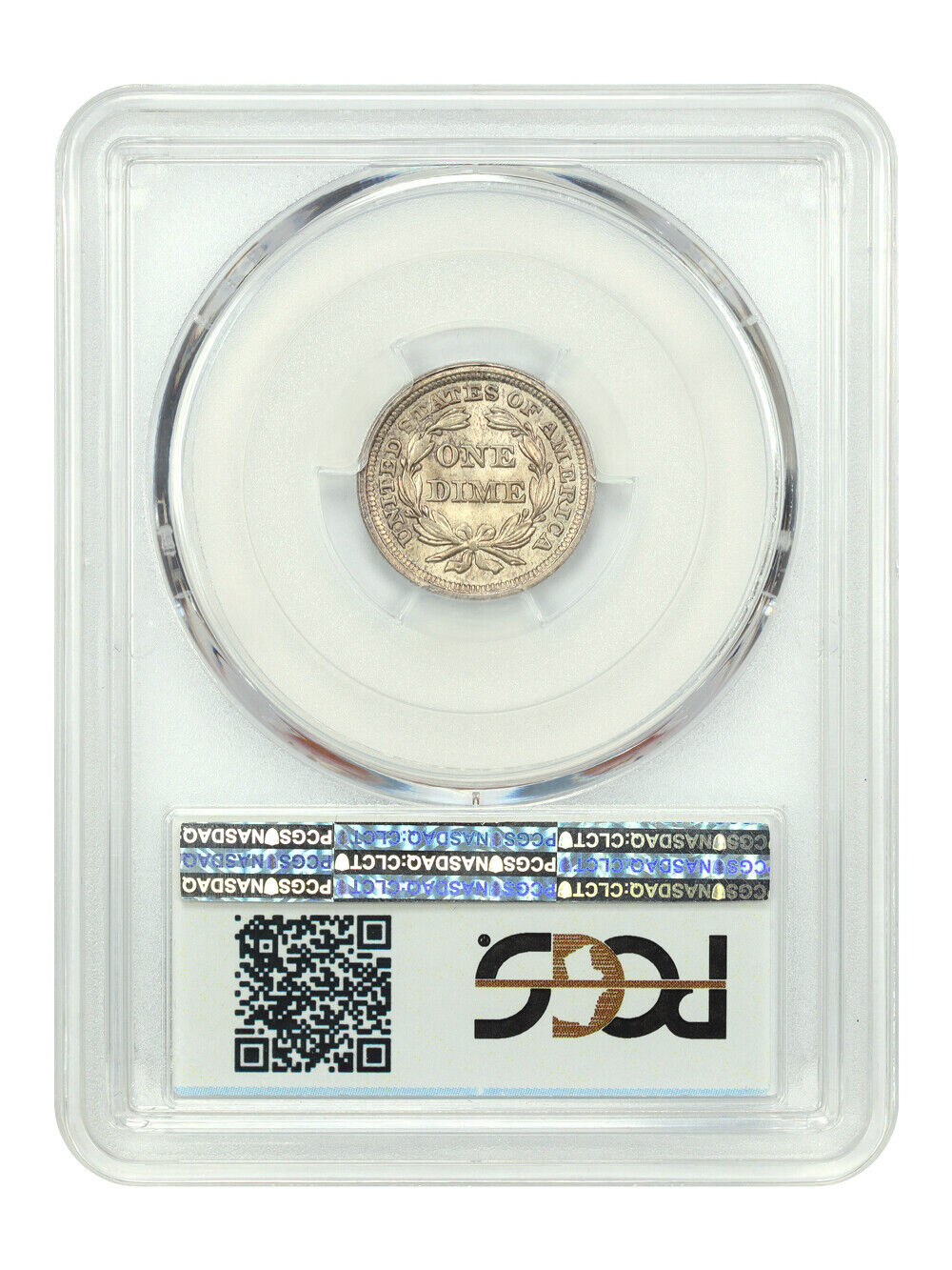 1855 10C PCGS MS65 (Arrows) ex: D.L. Hansen