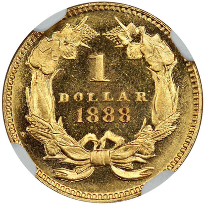 1888 G$1 NGC Proof 66 CAM
