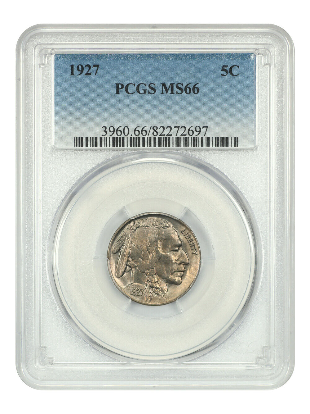 1927 5C PCGS MS66 - Buffalo Nickel