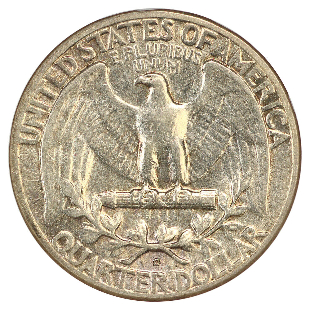 1950-D/S 25C NGC AU53 (FS-021) - Washington Quarter