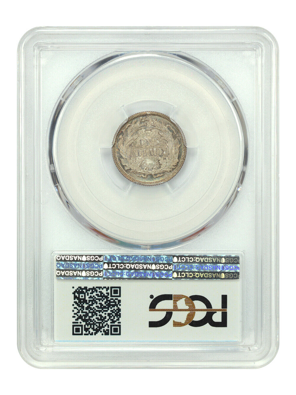 1890 10C PCGS/CAC MS66+ ex: D.L. Hansen