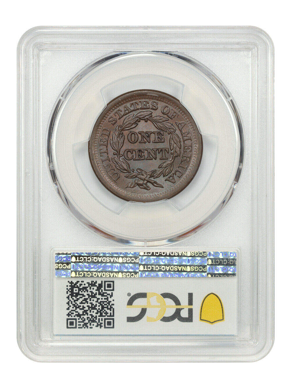 1851 1C PCGS/CAC MS66+BN