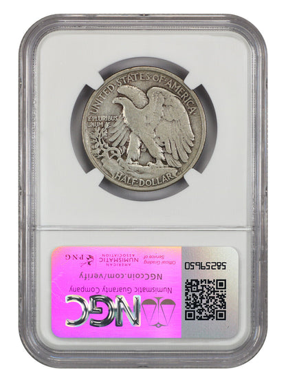 1921 50C NGC VF20