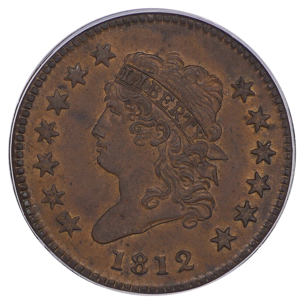 1812 1C PCGS MS63BN (Small Date)