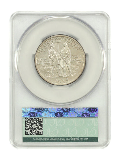 1935/34 50C Boone CACG MS65 - Classic Silver Commemorative