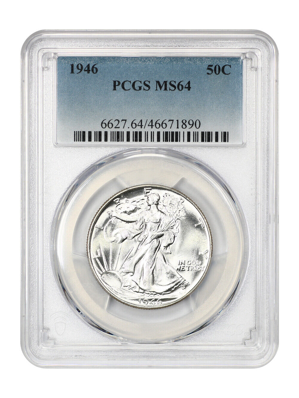 1946 50C PCGS MS64