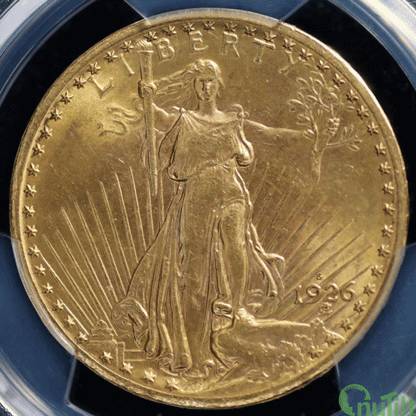 1926-S $20 PCGS MS63 - St. Gaudens $20