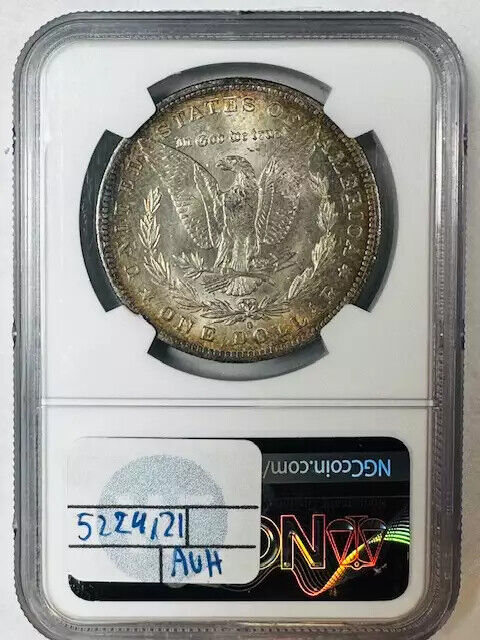 1884 O Morgan Silver Dollar NGC MS-66