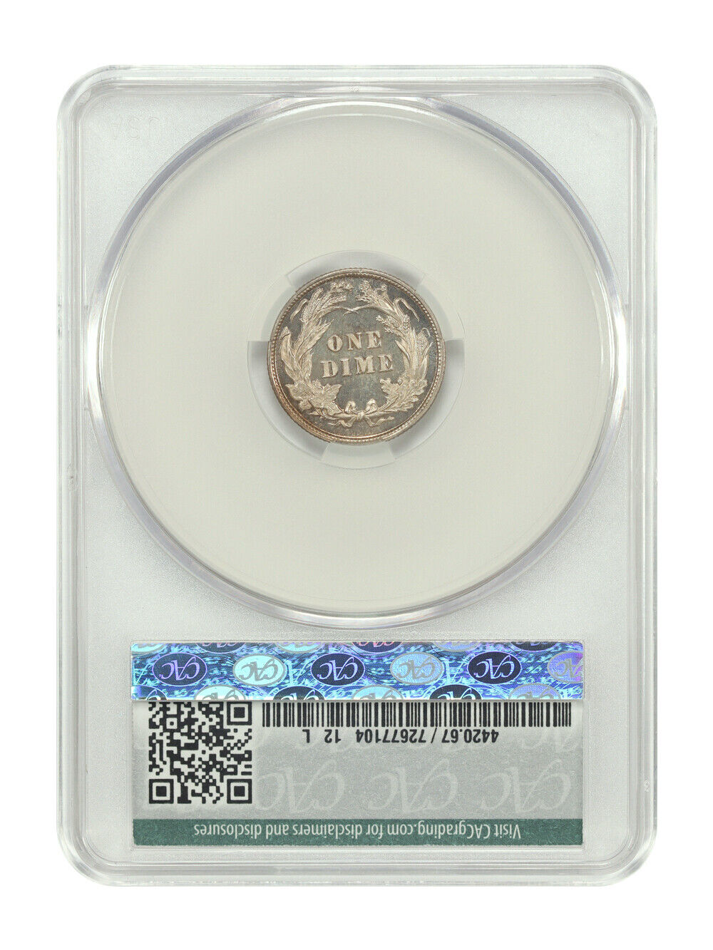 1899 10C CACG PR67CAM ex: D.L. Hansen - Barber Dime