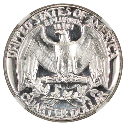 1953 25C NGC PR67+DCAM - Washington Quarter