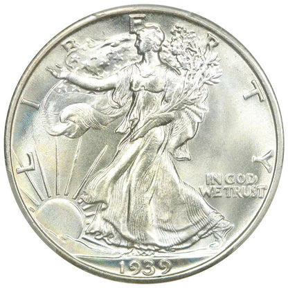 1939-S 50C PCGS/CAC MS67+ - Walking Liberty Half Dollar