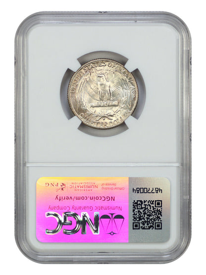 1934-D 25C NGC MS65 - Washington Quarter - Key Date