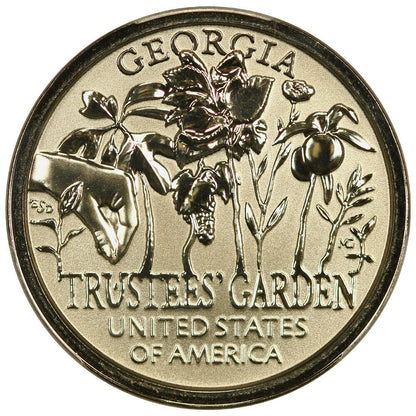 2019-S $1 Amer. Innovation PCGS PR69 (GA Trustees' Garden, Rev Proof, First Stri
